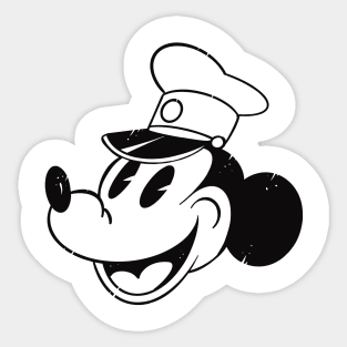 Steamboat willie Sticker